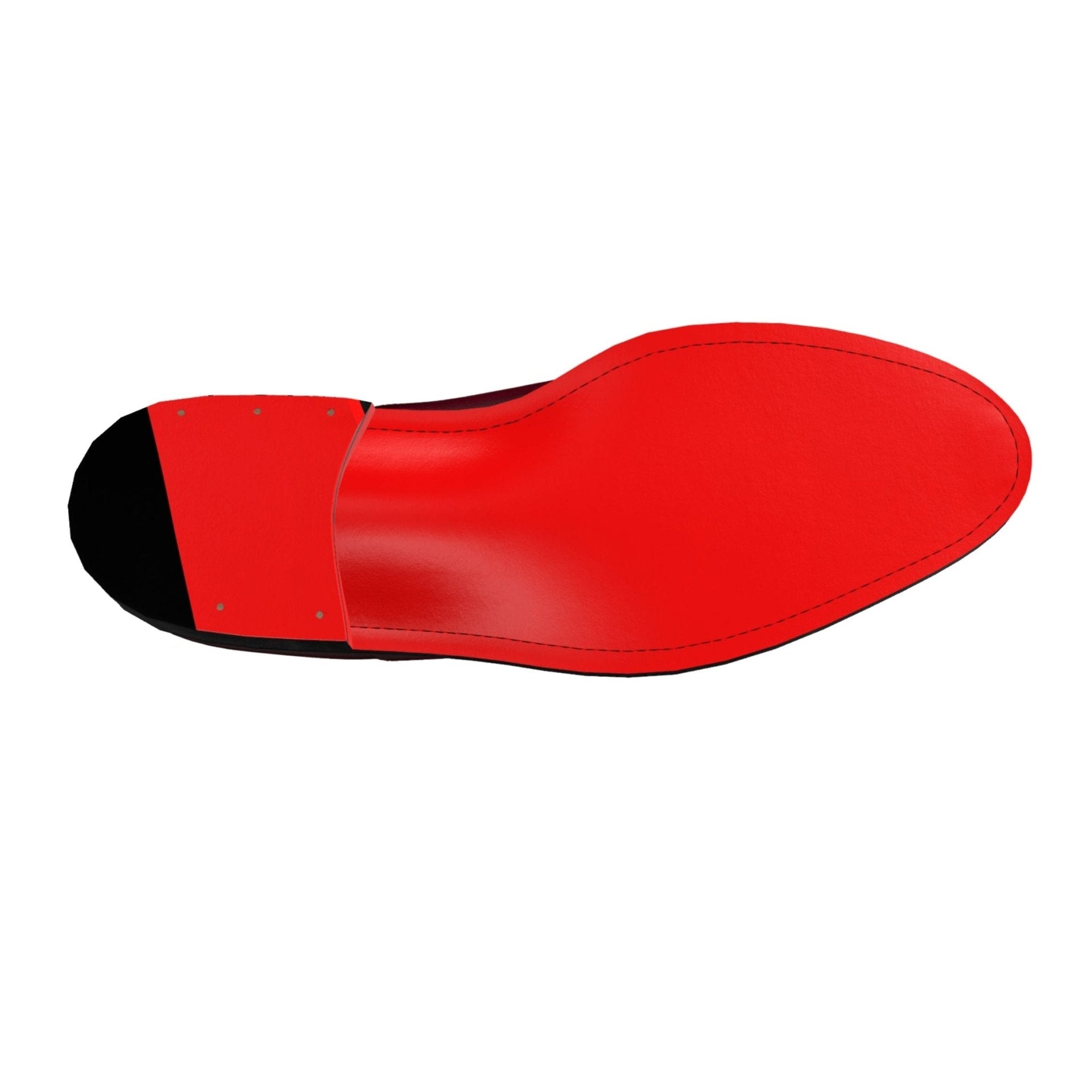 Finezza - Burgundy oxford red bottom shoes for men