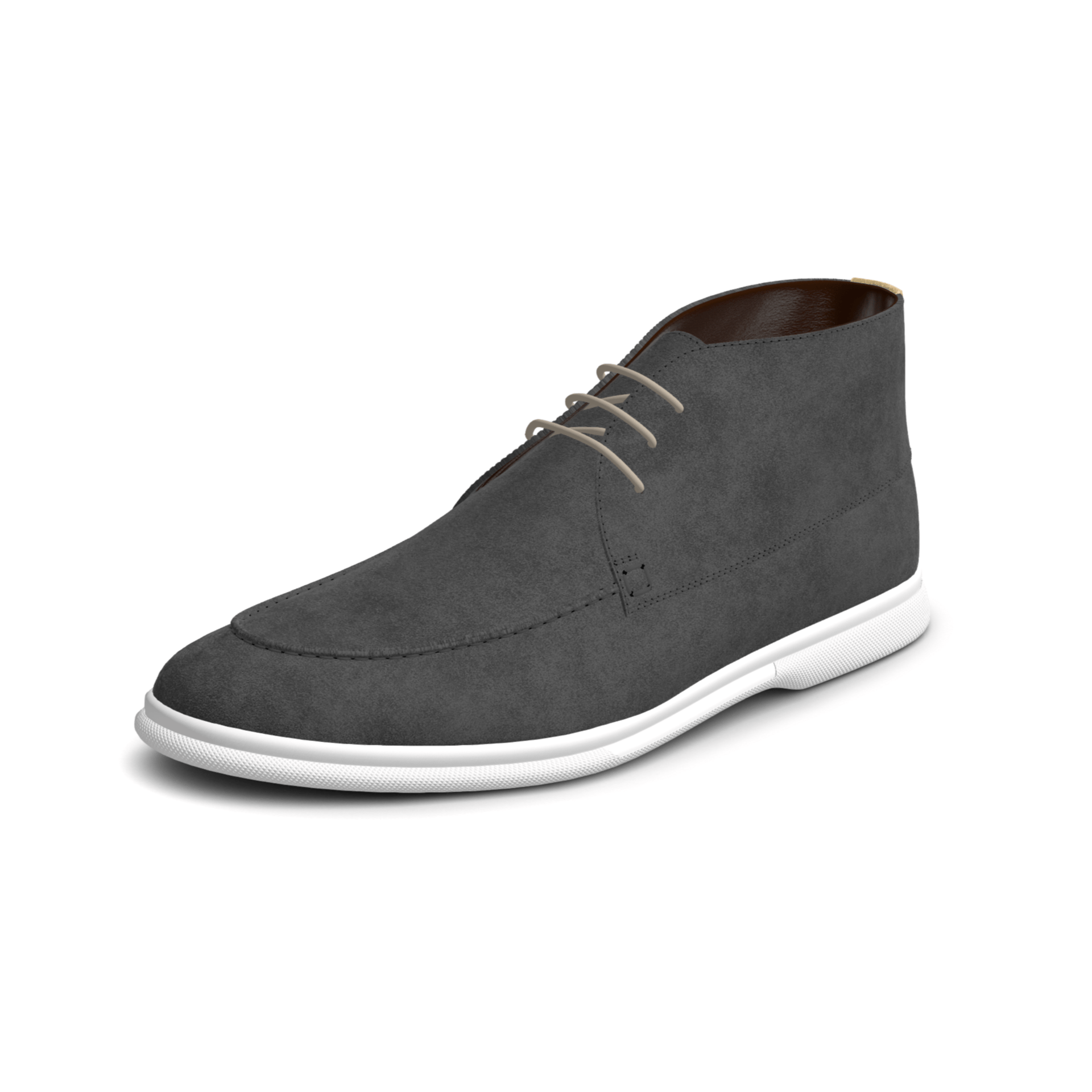 Rulani - Chukka suede leather casual boots | Moc Flex Boots