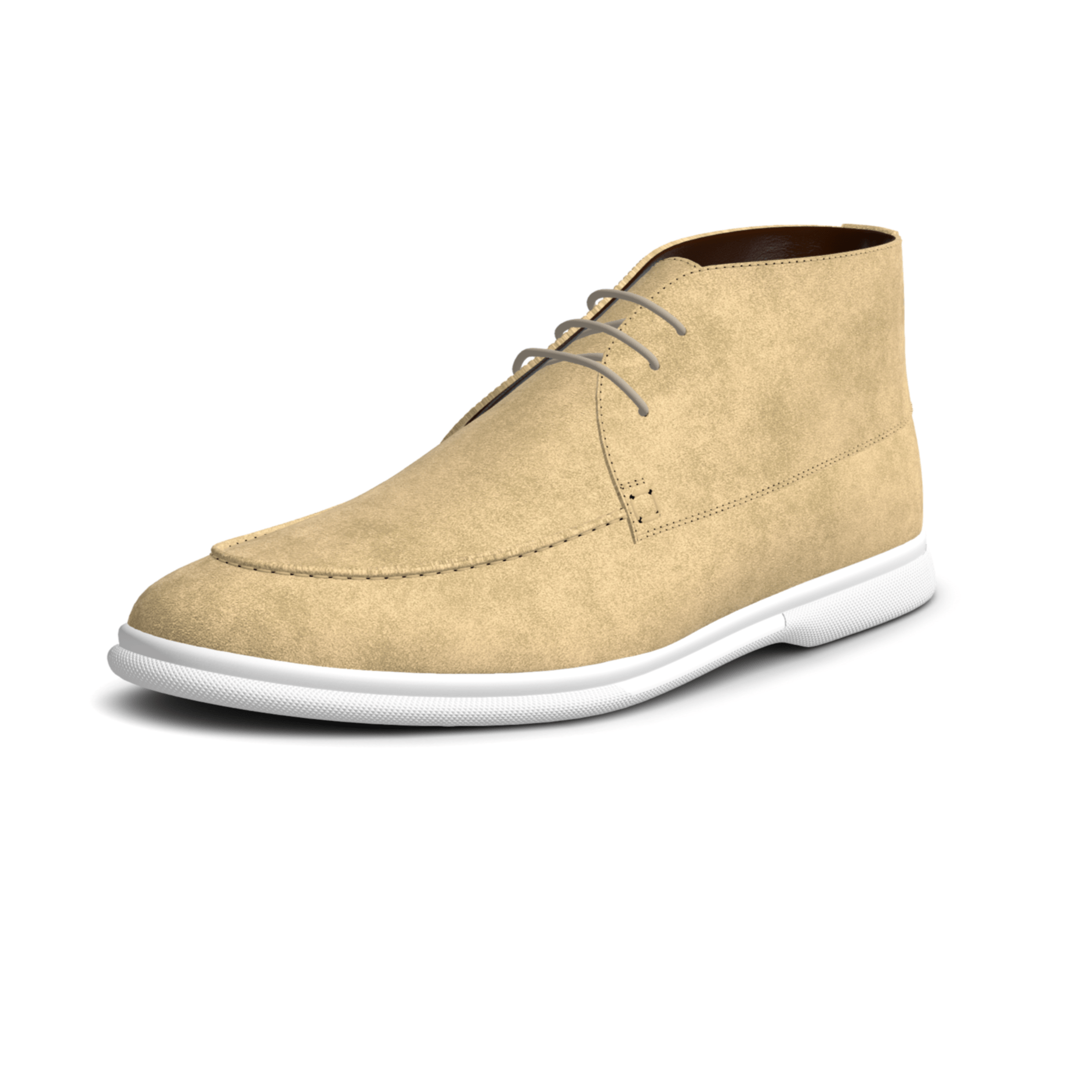 Rulani - Chukka suede leather casual boots | Moc Flex Boots