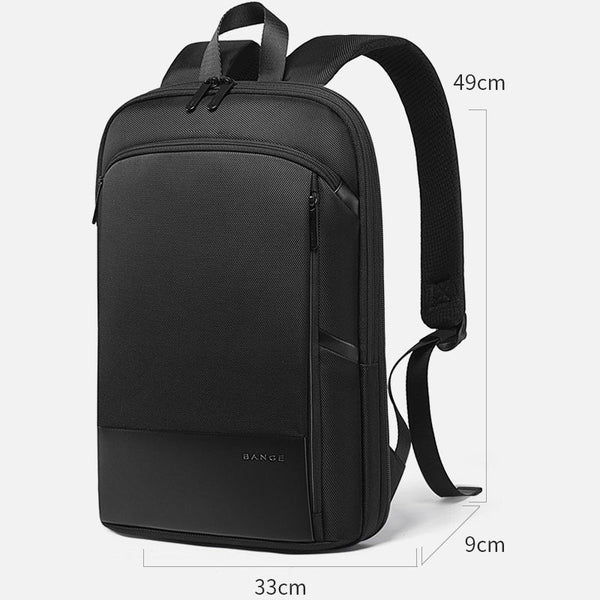 Backpack Ultra Thin Backpack Men's Expandable Large Capacity Business Multi-Function Computer Waterproof Backpack