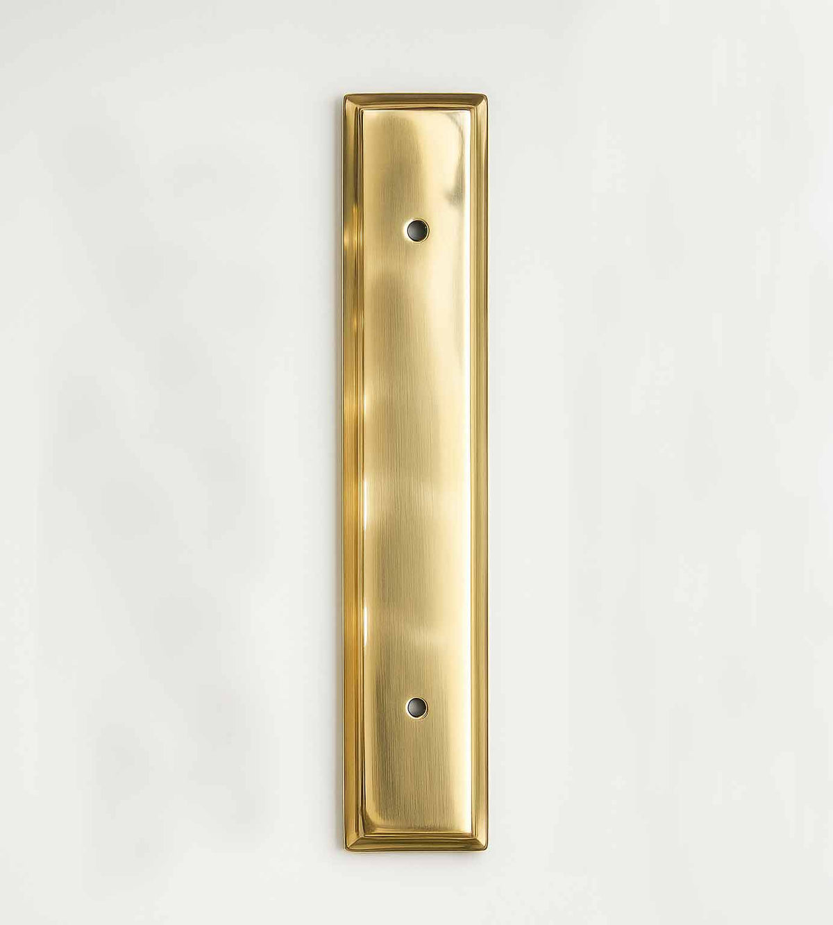 Solid Brass Backplate - Unlacquered Brass Polished