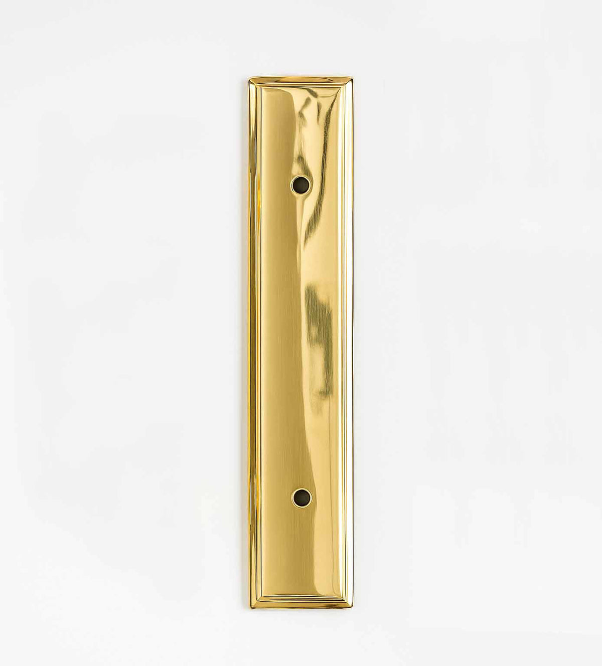 Solid Brass Backplate - Unlacquered Brass Polished