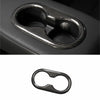Backseat Cup Holder for Tesla Model 3 Model Y - Carbon Fiber Interior Mods - Model 3 2017-2023.08 / Model Y 2020-2025.03 / Matte Carbon fiber