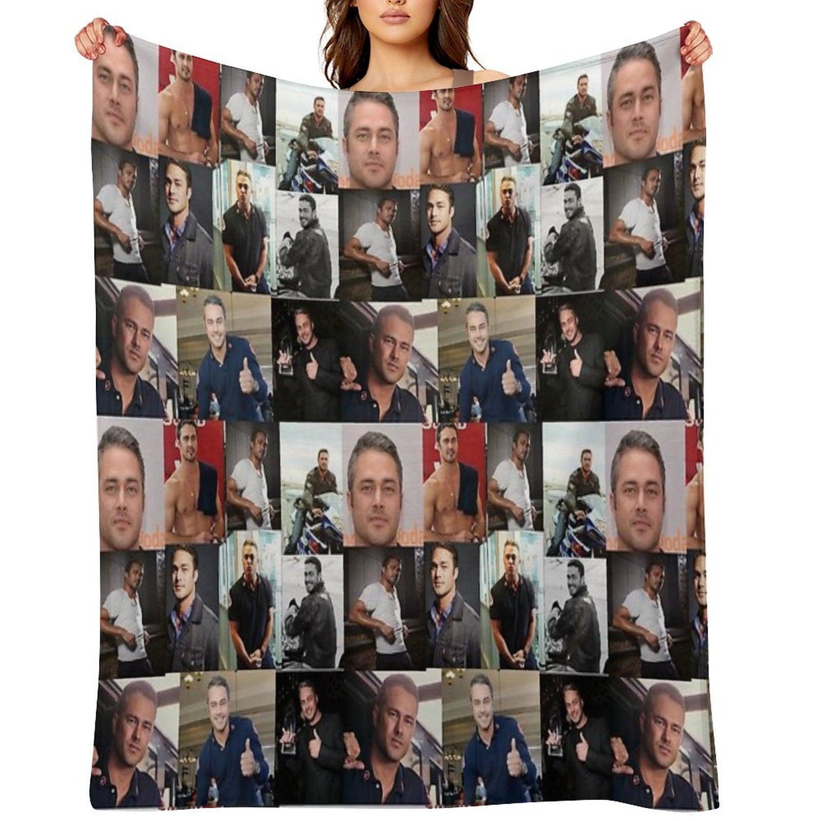 Taylor Kinney Or Kelly Severide Throw Blanket