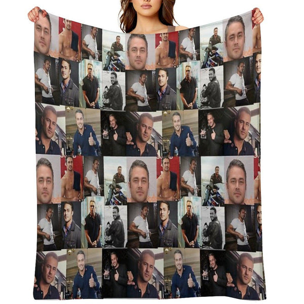 Taylor Kinney Or Kelly Severide Throw Blanket