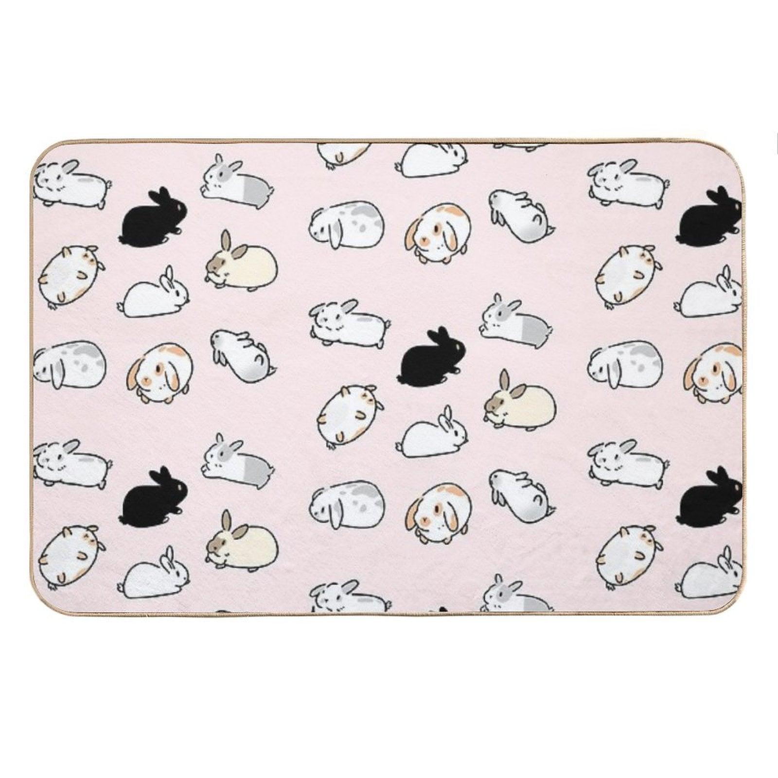 Bunny Rabbits Bath Mat