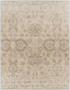 Conesus 1192 Hand Tufted Ivory&Taupe Wool Rug - 2' x 3' Rectangle