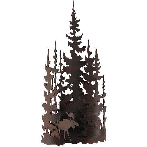 Balsam Forest Moose Wall Sconce - Gifts for You 'n Me