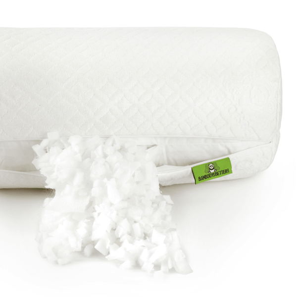 Cooling Adjustable Bamboo Bolster Pillow