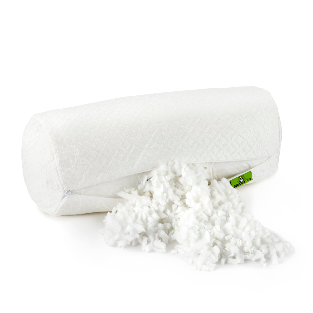 Cooling Adjustable Bamboo Bolster Pillow