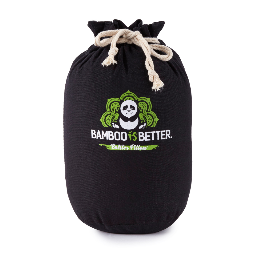 Cooling Adjustable Bamboo Bolster Pillow