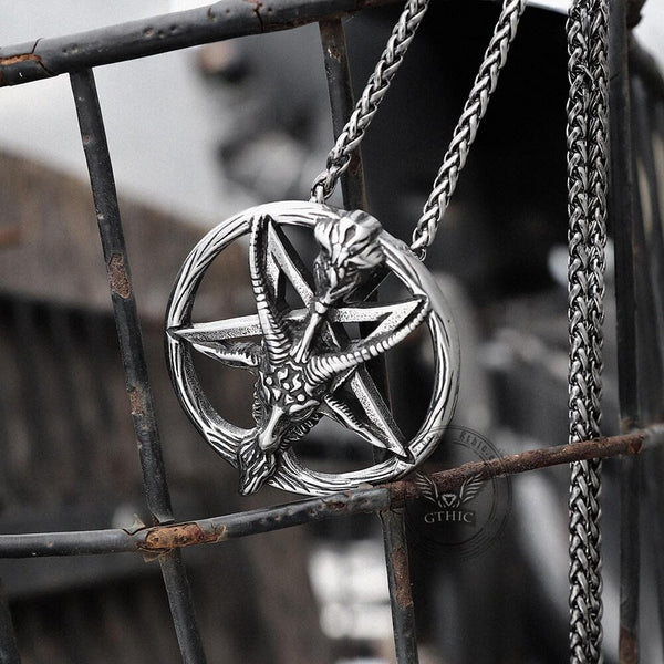 Baphomet Stainless Steel Satan Pendant