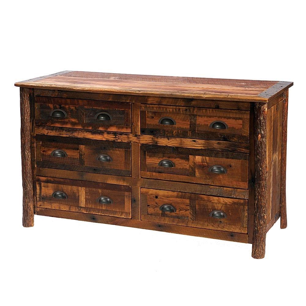 Barnwood 6 Drawer Chest - Gifts for You 'n Me