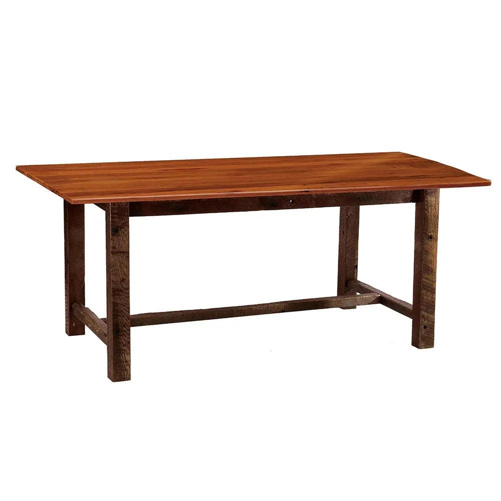 Barnwood Antique Farmhouse Dining Table - Gifts for You 'n Me