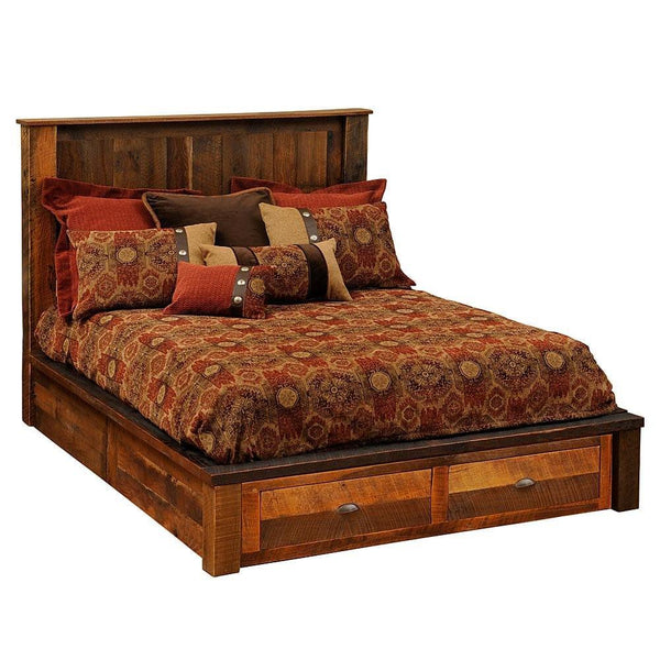 Barnwood Footboard Dresser - Gifts for You 'n Me