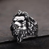 Baroque Lion Stainless Steel Ring