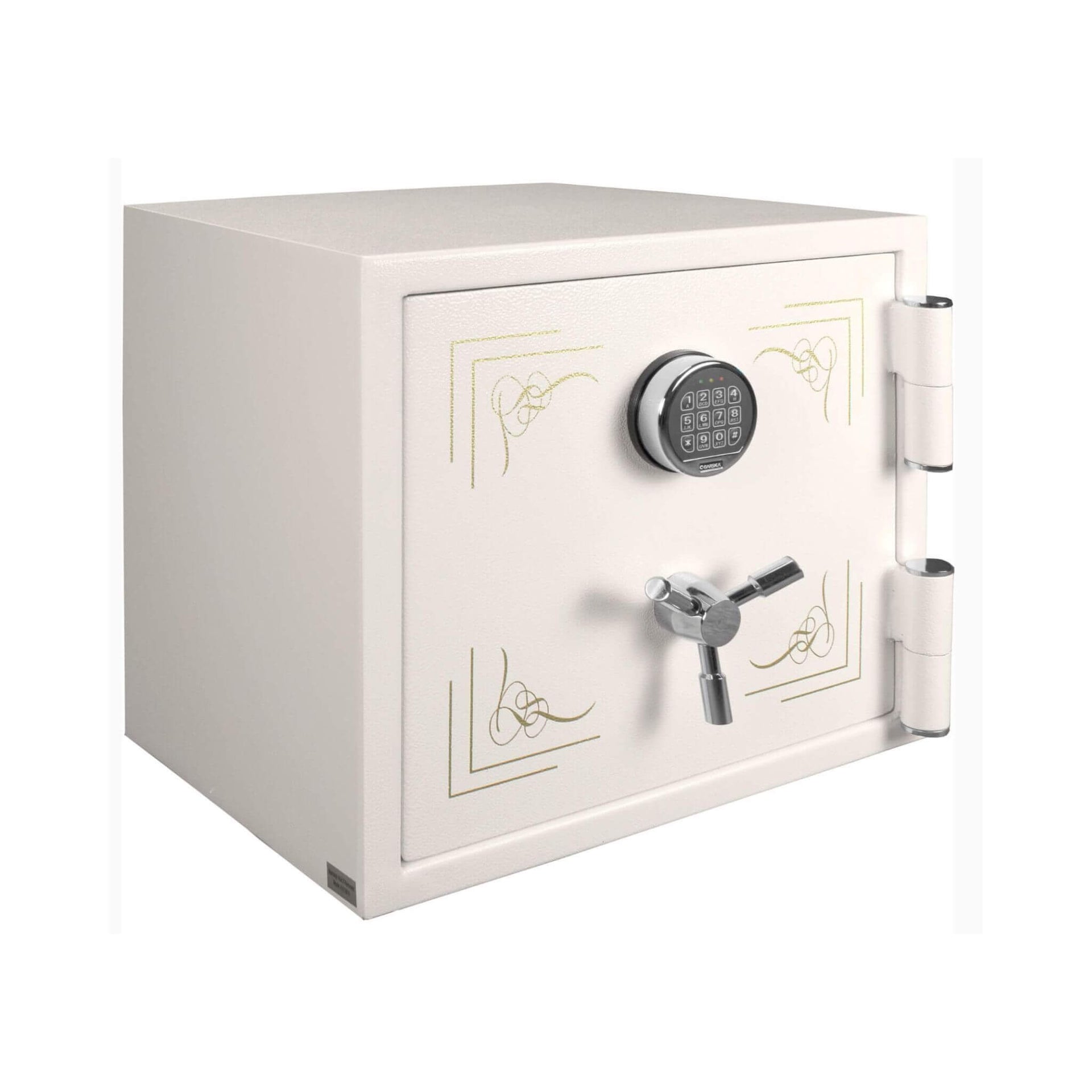 Barska 1.91 CF White Fireproof Jewelry Safe With Digital Keypad Lock (SAK42861)