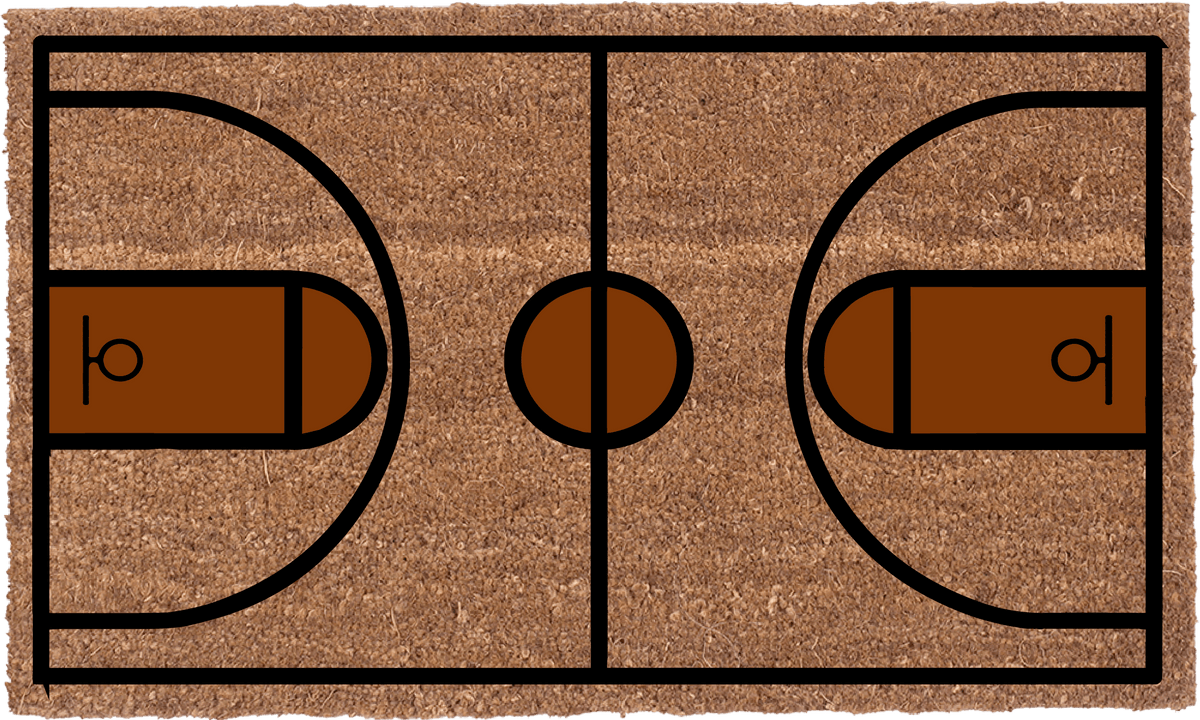 Basketball Doormat