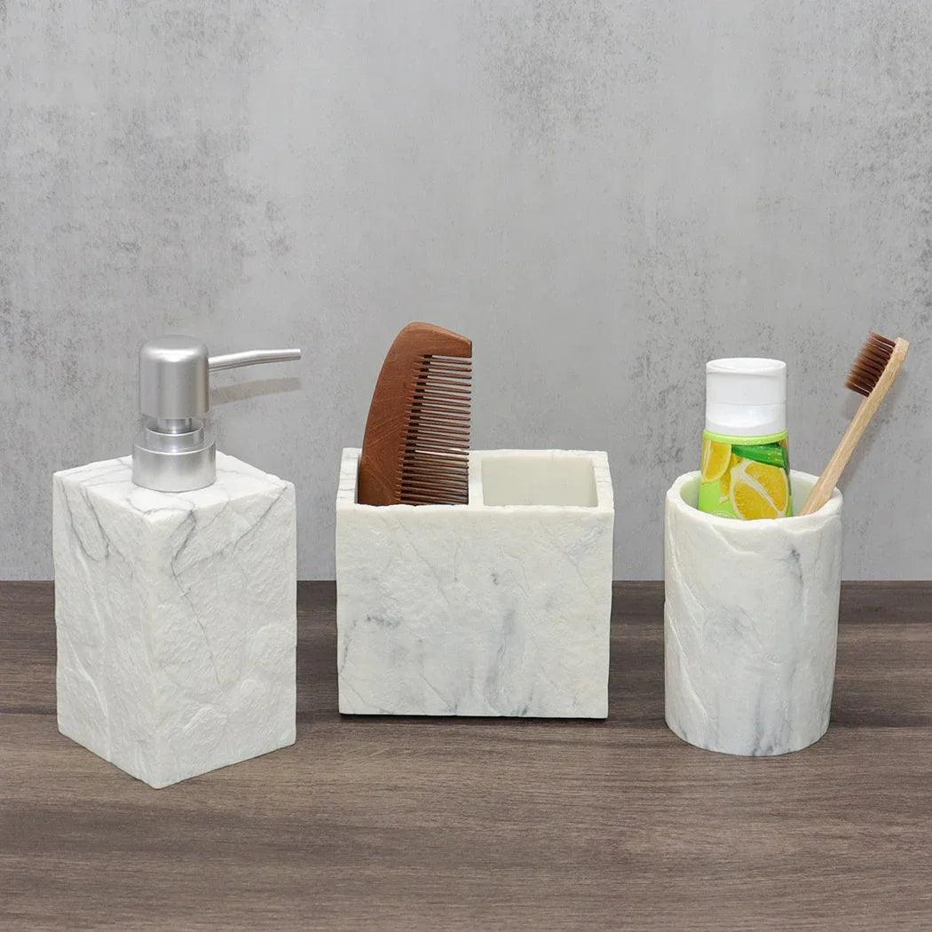 Bathroom Essentials - Creamy Beige Stone