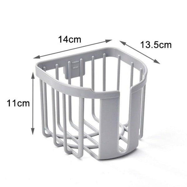 Bathroom Toilet Paper Holder Punch-free Waterproof Storage Box Toilet Paper Storage Rack Paper Towel Kitchen Storage Accessories Waterproof Toilet Paper Holder Wall Mounted Punch Free Paper Dispenser Transparent Storage Box Bathroom Kitchen Supply