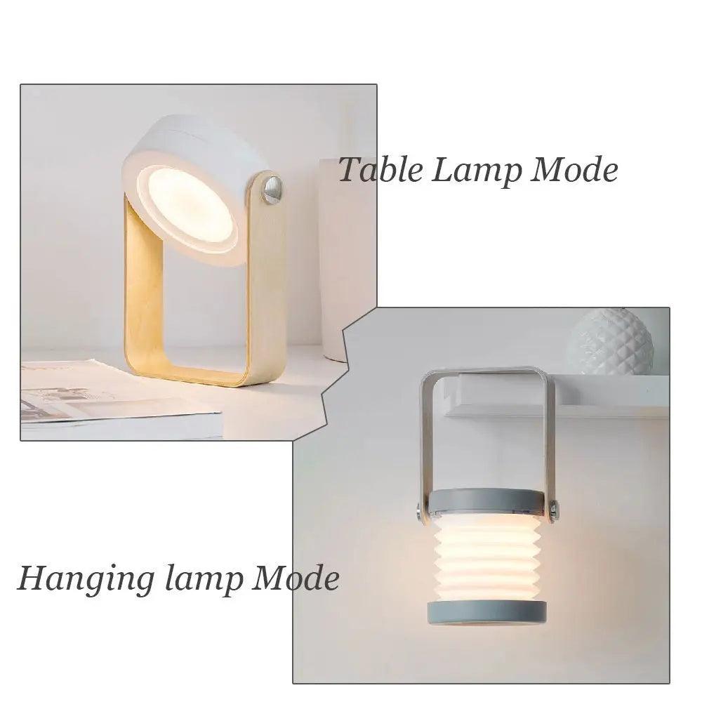White Wood LED Sconce