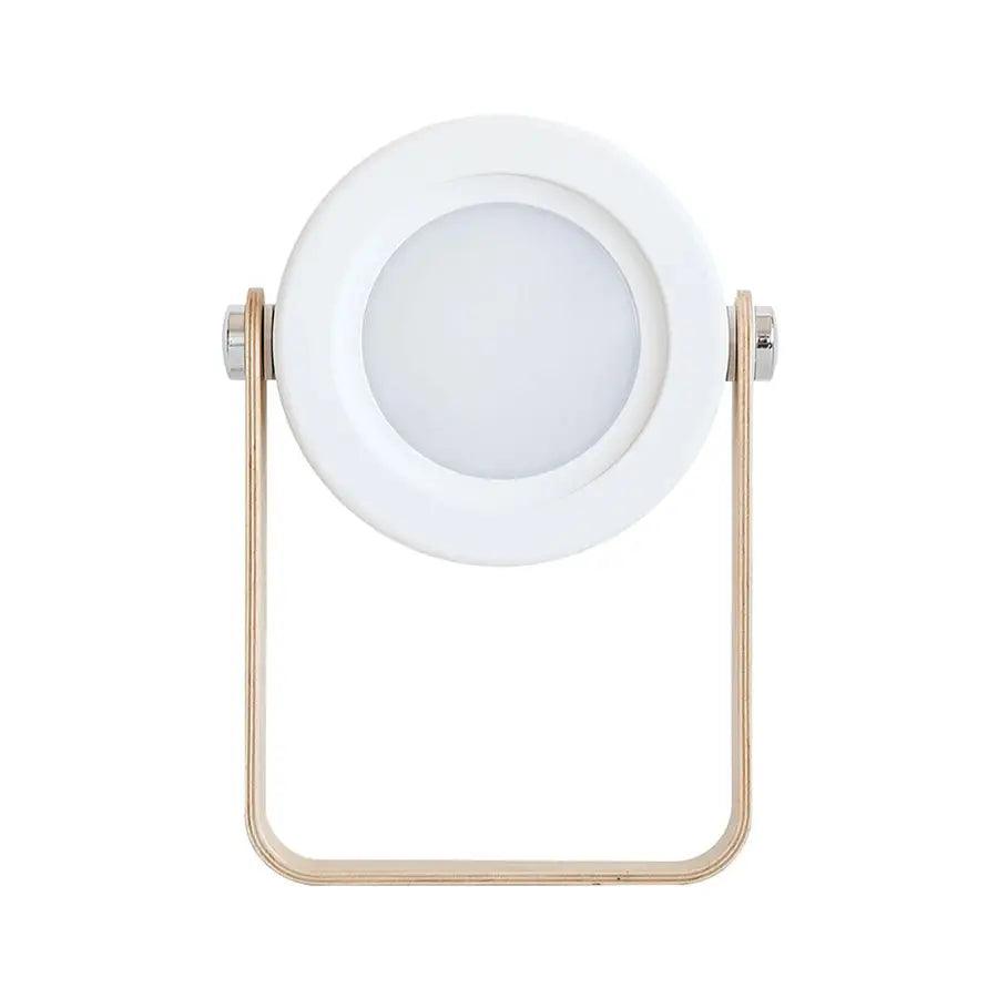 White Wood LED Sconce