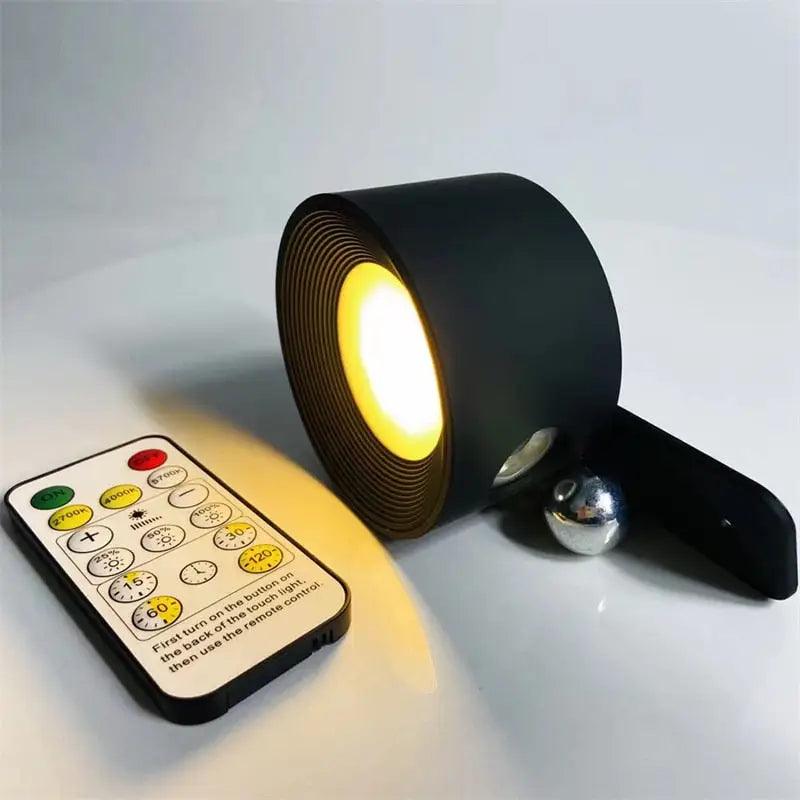 Black Battery Wall Sconce