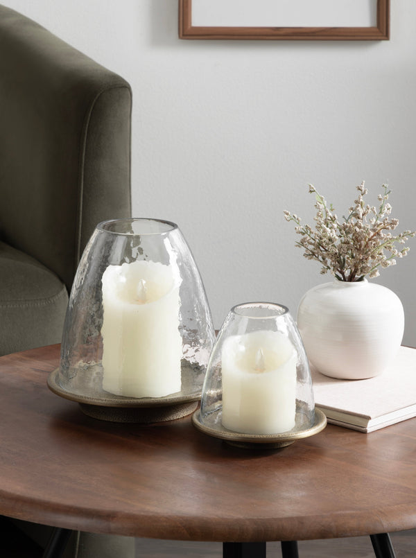 Campana Cloche Candle Holder Set