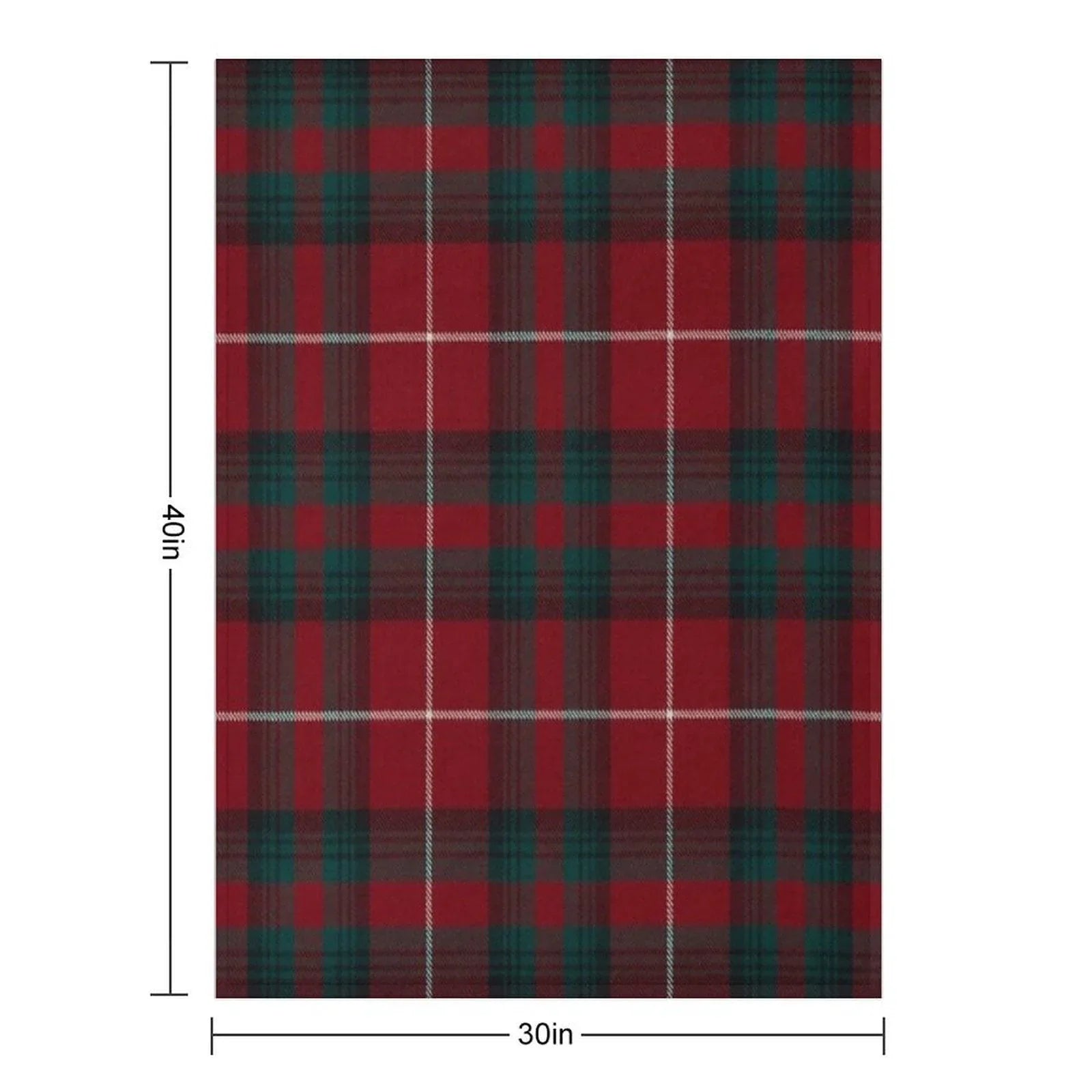 Stuart Of Bute Scottish Tartan Throw Blanket