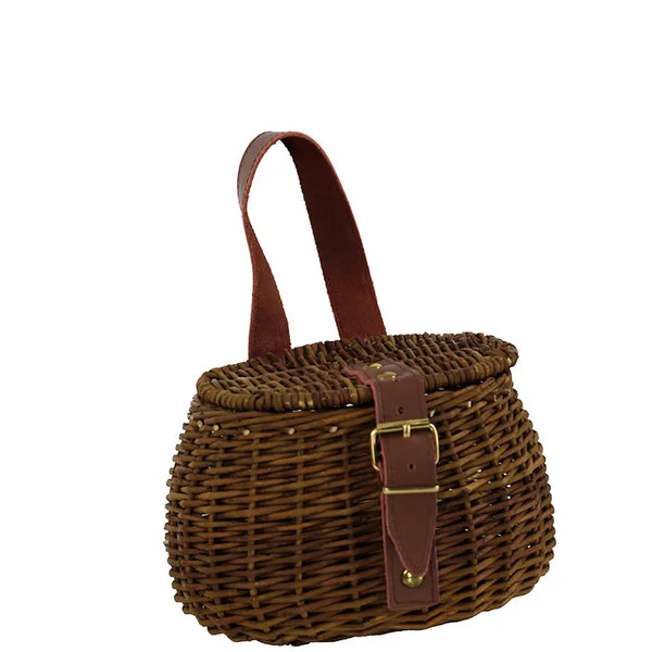 Small Wicker Fishing Basket
