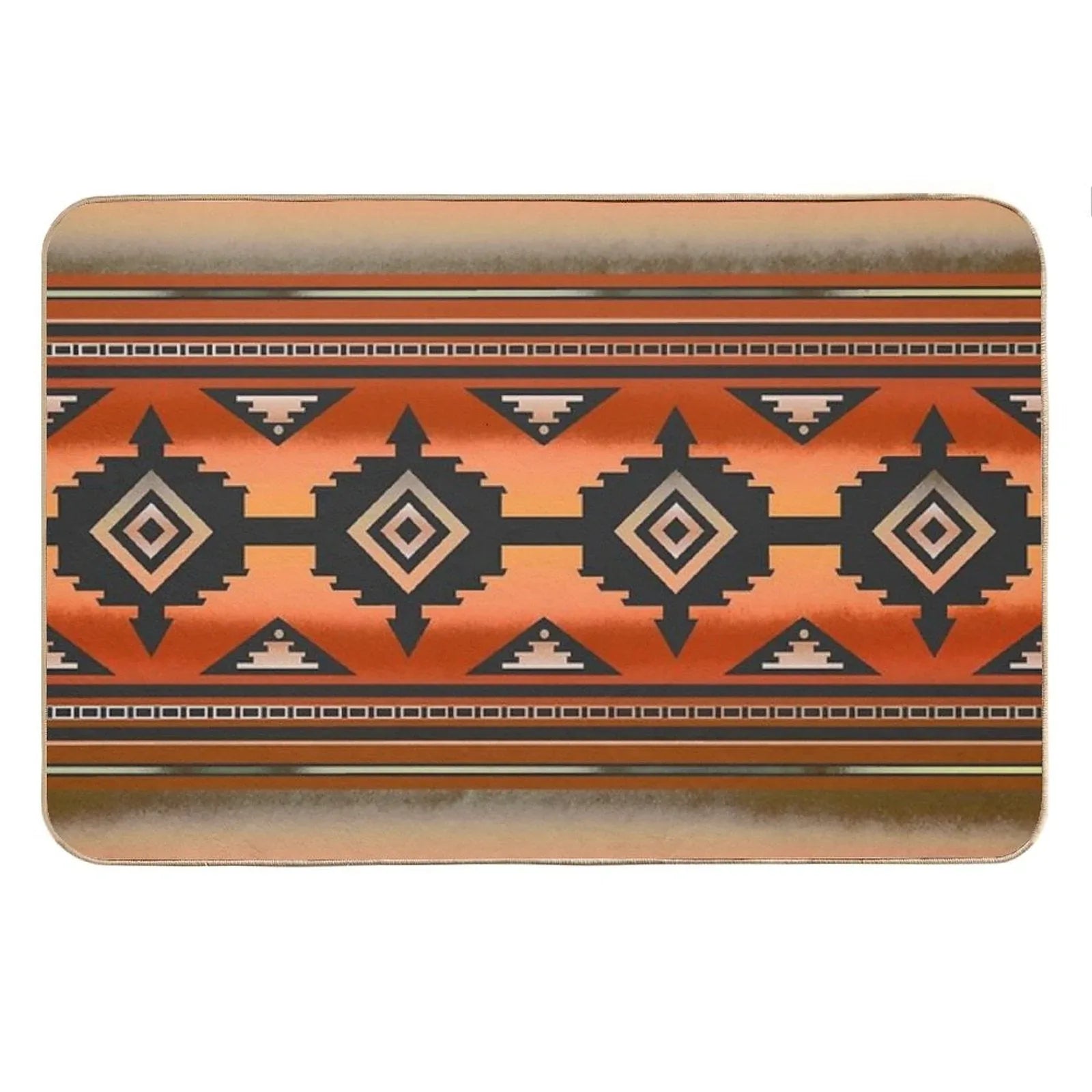 Canyon  Navajo Rust Bath Mat