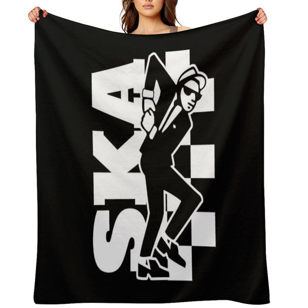 SKA Machine-washable Throw Blanket