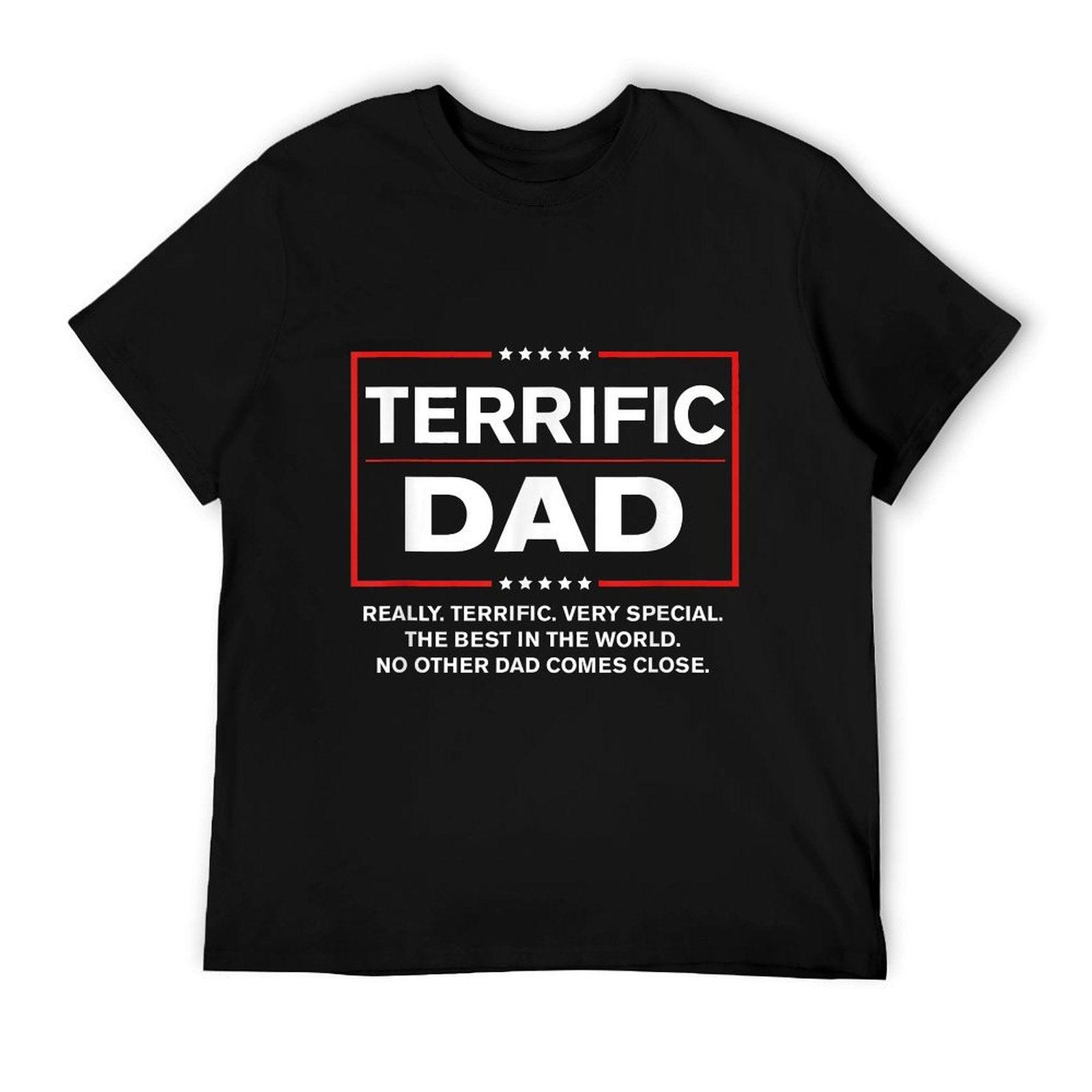 Terrific Dad - Funny Donald Trump Fathers Day T-Shirt