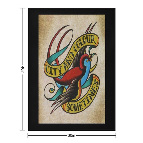 City And Colour Sometimes Machine-washable Throw Blanket