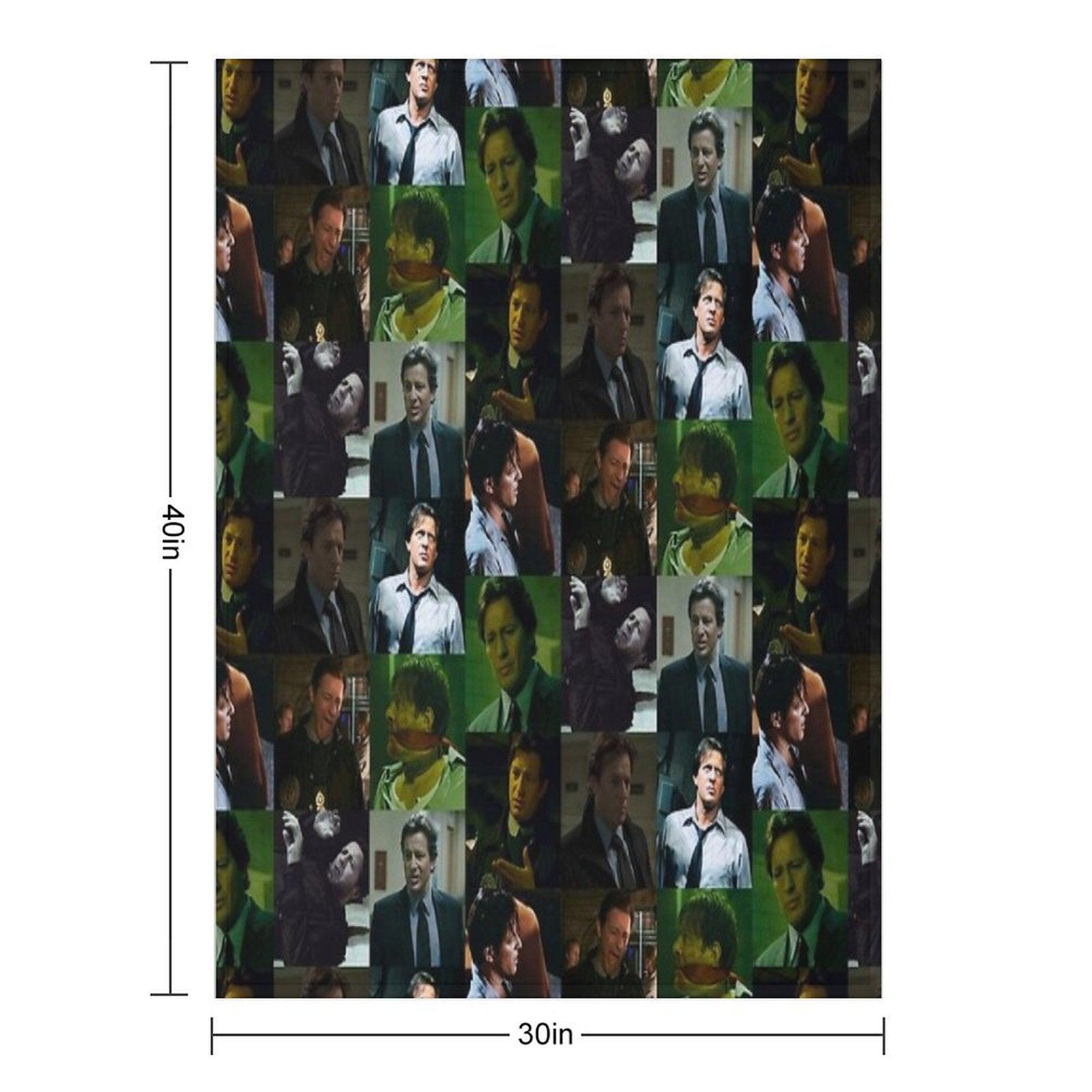 Mark Hoffman (Costas Mandylor) Throw Blanket