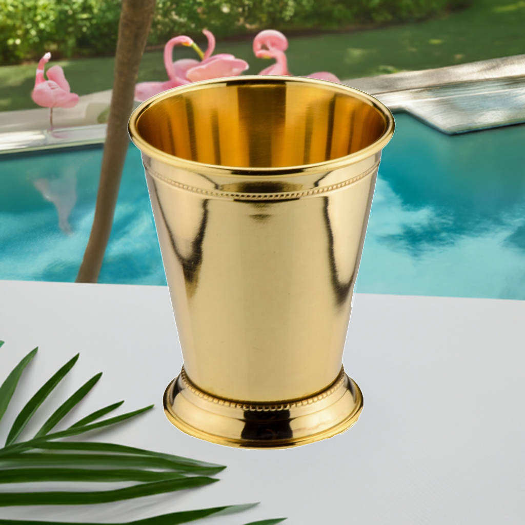 24K Gold Plate Julep Cup - Limited Edition
