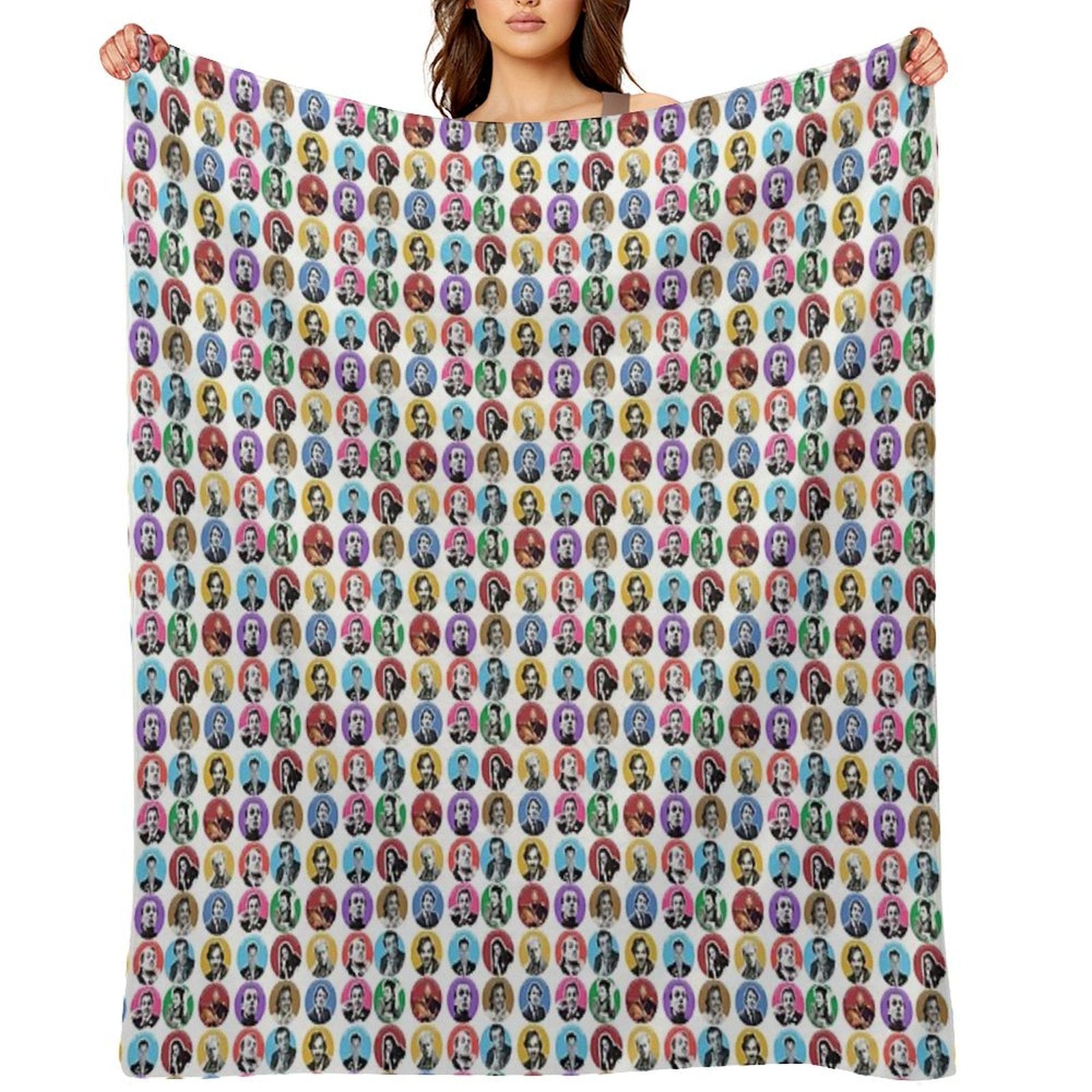 MEGA RIK MAYALL COLLECTION Durable Throw Blanket