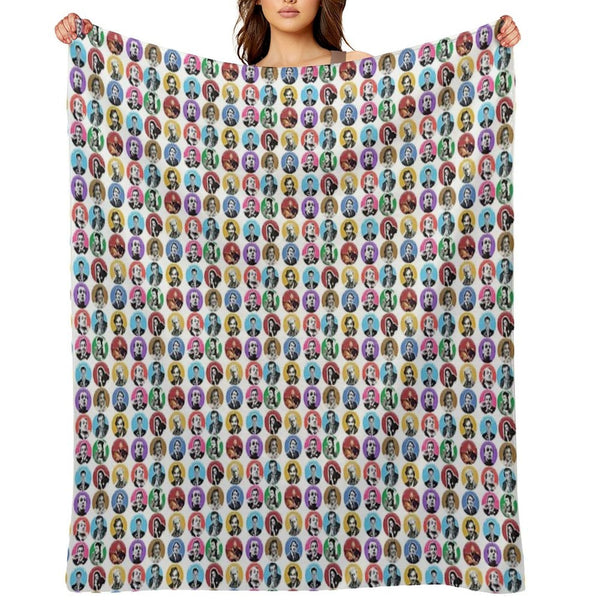 MEGA RIK MAYALL COLLECTION Durable Throw Blanket