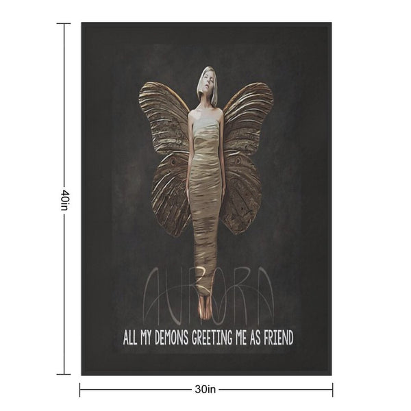 All My Demons Comfort Throw Blanket