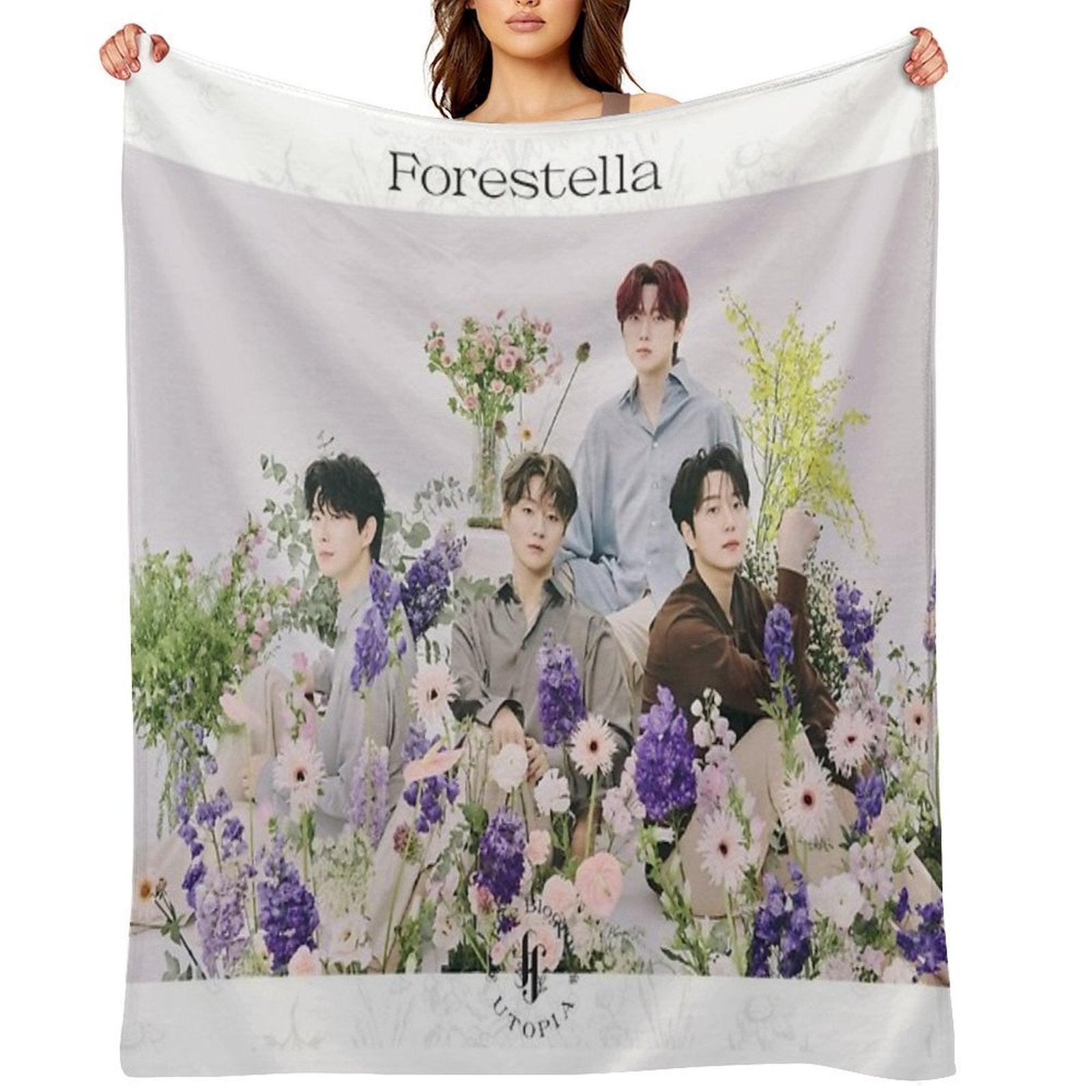 Forestella Throw Blanket