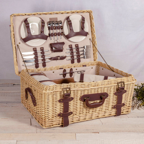 Charleston Picnic Basket for 4 Picnic Time Family of Brands