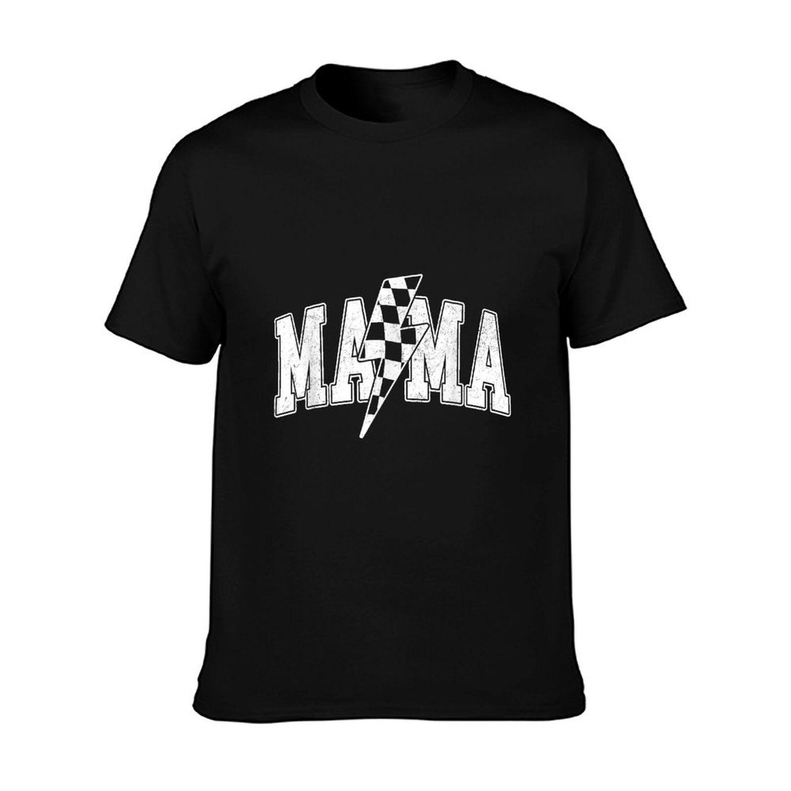Mama Racing Car Family Matching Birthday Party Mother's Day T-Shirt
