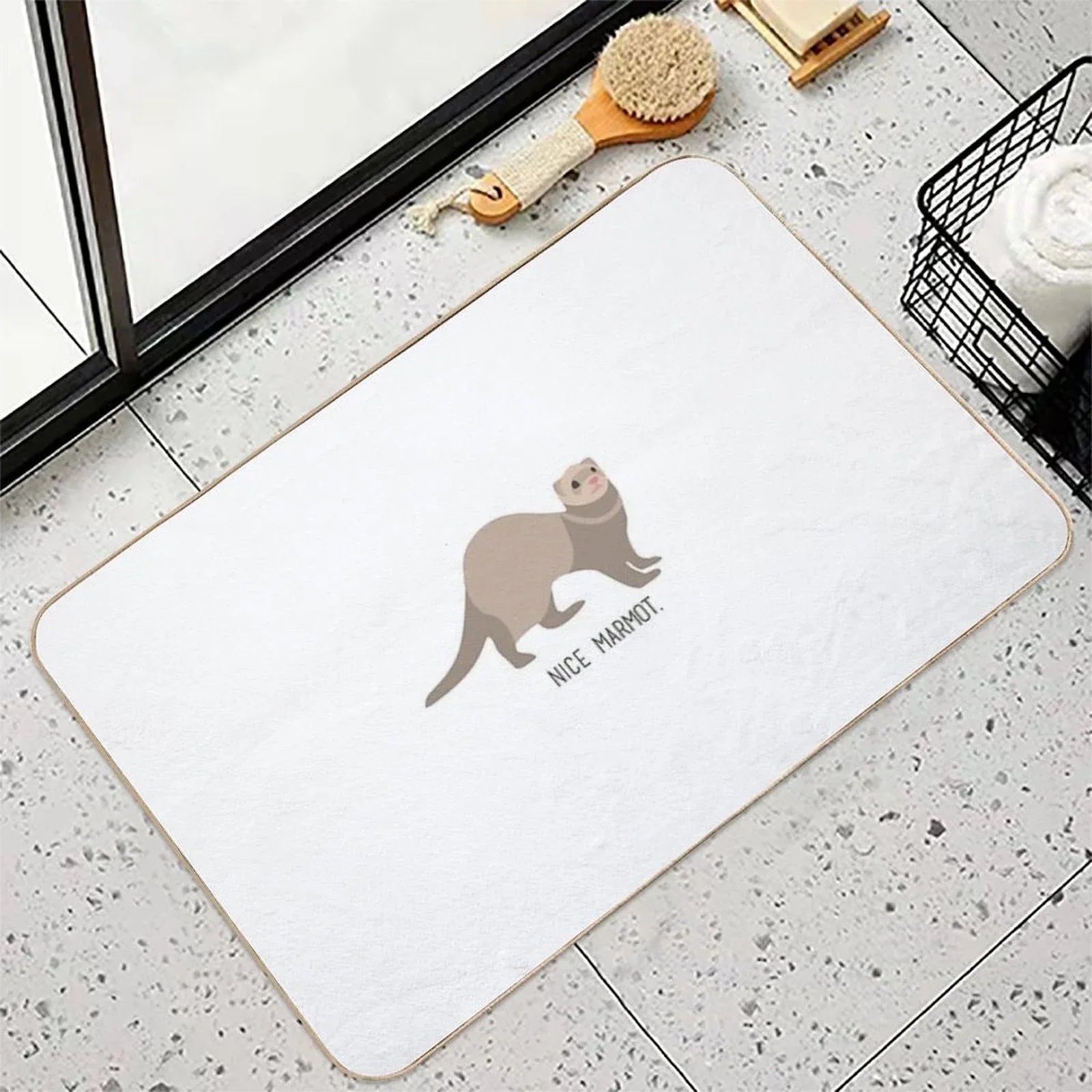Nice Marmot - The Big Lebowski Bath Mat