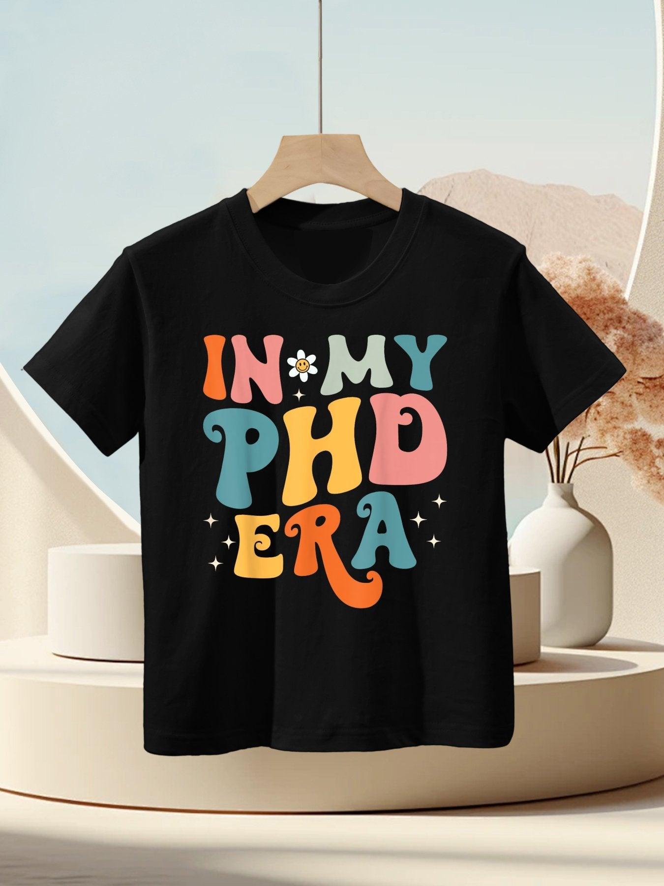 Groovy In My Phd Era Doctorate Graduation Kids T-Shirt