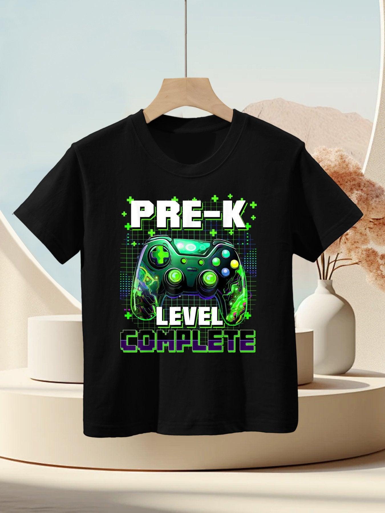 Controller Pre K PreK Level Complete Graduation Boys Kids T-Shirt