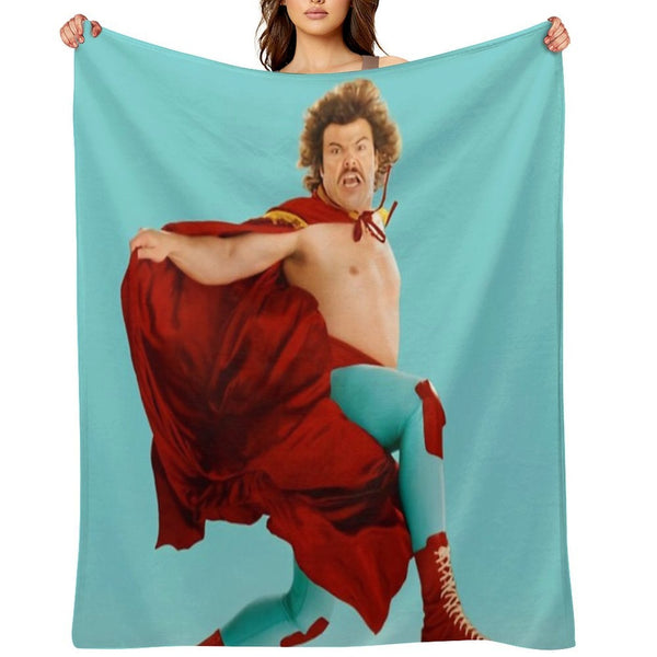 Nacho Libre Fly Gift-ready Throw Blanket