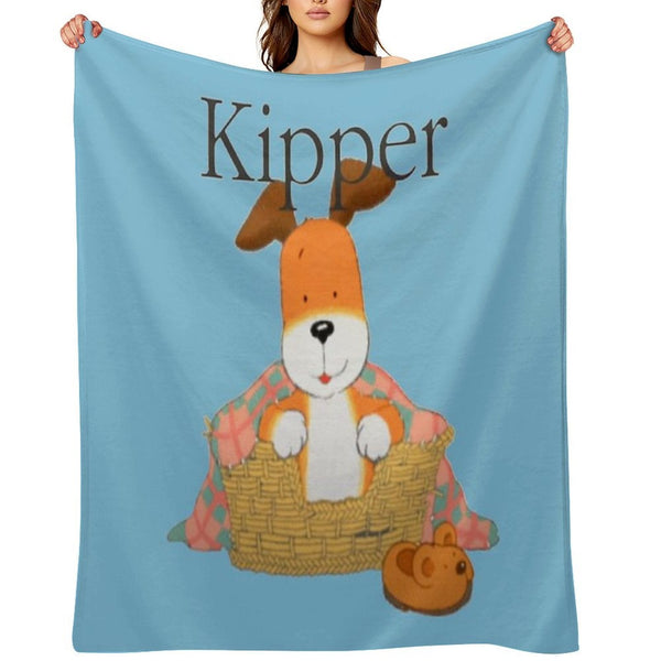 Kipper The Dog - Retro Children's TV Gift-ready Throw Blanket