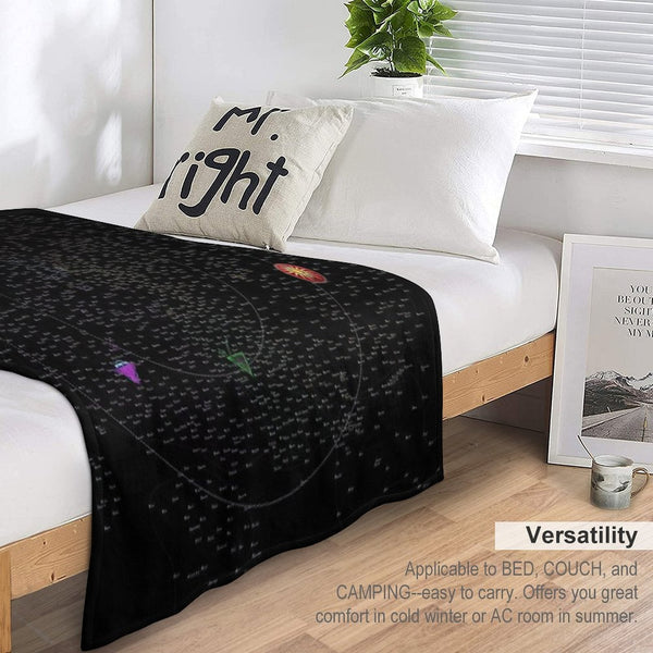 Map of The Inner Sphere Ca. 3048 (transparent) Multi-functional Throw Blanket