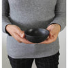Stoneware Condiment Bowl | Dadasi 6 Oz - set of 4 - Matte Black