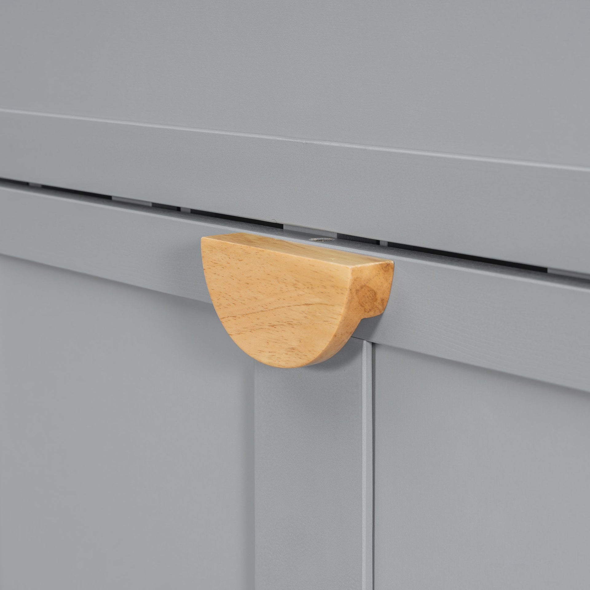 Queen Size Murphy Bed, Gray